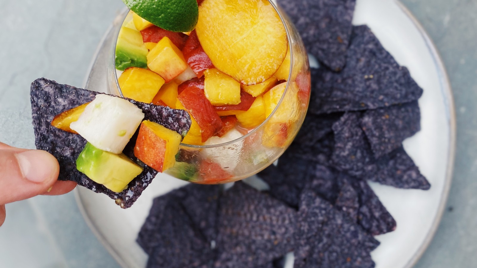 Image of Premier Catch Ceviche with Peaches